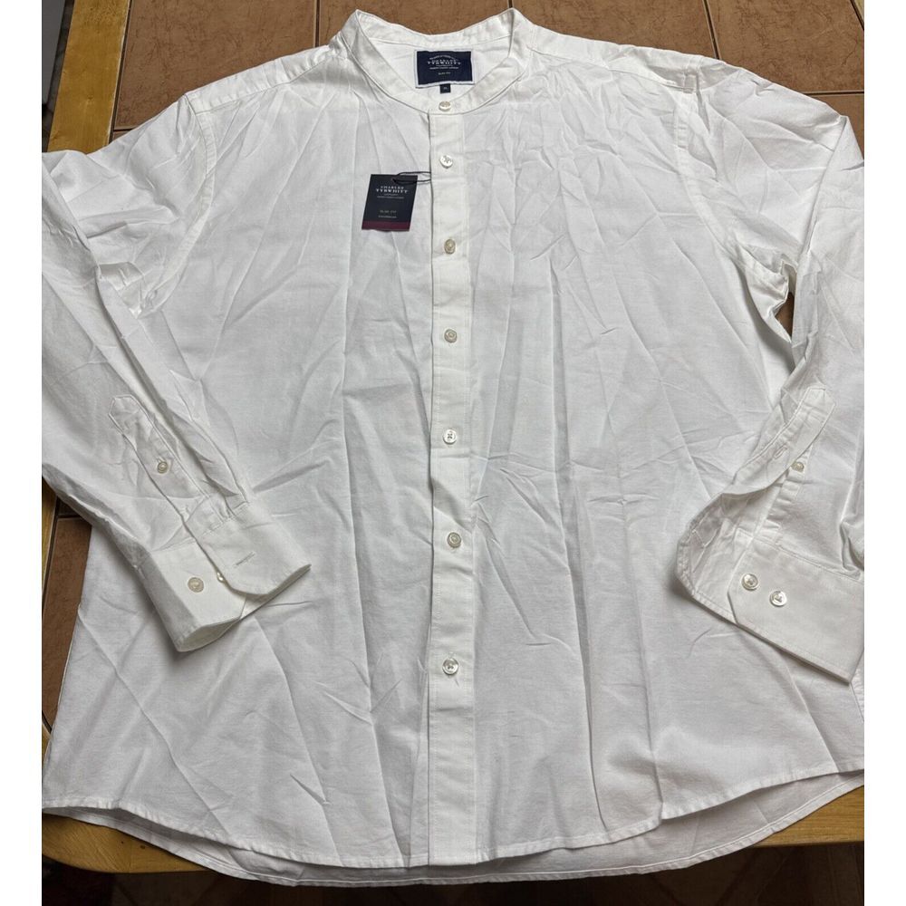 Charles Tyrwhitt Crisp White Button Down Shirt